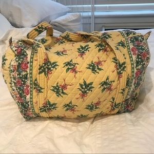 Vera Bradley Retired “Hope” Pattern medium duffel